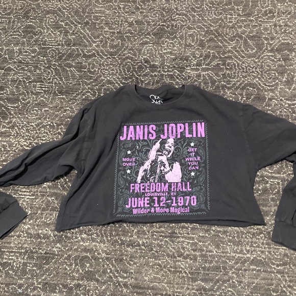 Janis Joplin crop top - Picture 4 of 4